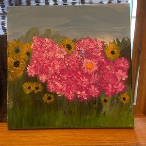 Acrylic painting handmade